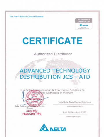 Delta - Chứng nhận phân phối
