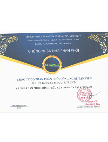 iKORACK - Chứng nhận phân phối