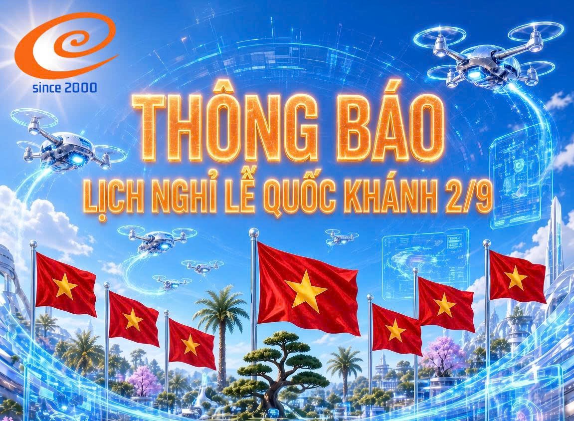 THÔNG BÁO LỊCH NGHỈ LỄ QUỐC KHÁNH 02/09/2026